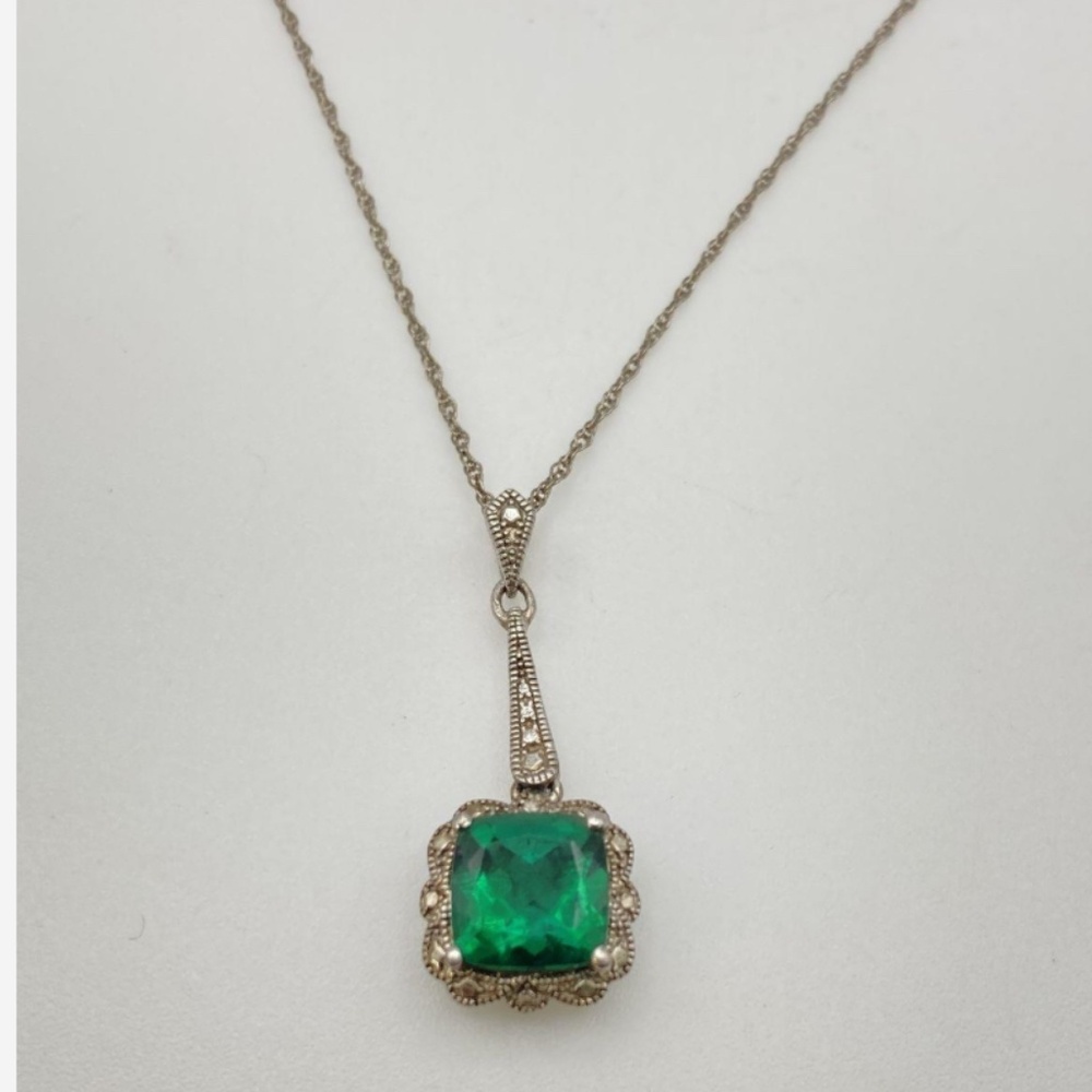 Emerald necklace